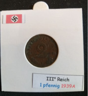 Pièce De 2 Reichspfennig De 1939A (Berlin) - 2 Reichspfennig