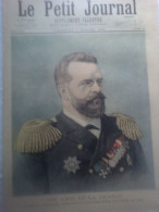 Le Petit Journal 242 Amis D France Amiral Skrydlow Cmdt Escadre Russe Fête Kiel Drame Paris Suicide Fd St-Honoré Méaulle - 1850 - 1899