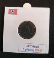 Pièce De 5 Reichspfennig De 1941E - 5 Reichspfennig