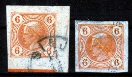 ⁕  Austria 1899 & 1901 ⁕ Newspaper Stamps Mi.98 Cancelled SINJ & Mi.102 With Lacquer Strips ⁕ 2v Used - Zeitungsmarken