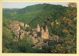 12. CONQUES - Dans Un Site Grandiose Le Village Domine La Vallée De L'Ouche (voir Scan Recto/verso) - Autres & Non Classés