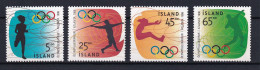 321 ISLANDE 1996 - Y&T 799/802 - Sports JO Atlanta Divers Disciplines - Neuf ** (MNH) Sans Charniere - Unused Stamps