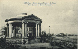 Cuba, HAVANA, Glorieta Para La Música En El Malecón, Bandstand (1910s) Postcard - Cuba