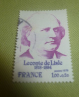 TIMBRE FRANCE  1+0,20LECONTE DE LISLE     1970 1979 - Gebruikt