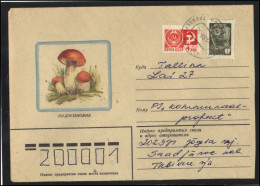 RUSSIA USSR Stationery USED ESTONIA  AMBL 1219 TABIVERE Mushrooms - Non Classificati