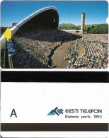 Estonia - Eesti Telefon - Alcatel - Song Festival - ET0011-A1 (Partii 1993 Issue), 1993, 7.500ex, Used - Estonia