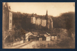 Luxembourg. Clervaux. Le Château Médiéval ( 1129) Et Les écoles Primaires. - Clervaux