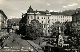 43219678 Innsbruck Boznerplatz Brixenerstrasse Rudolfsbrunnen Glungezer Innsbruc - Autres & Non Classés