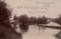 Wallingford - Carte Photo - Une Vue Du Village - 1904 - England Angleterre - Autres & Non Classés
