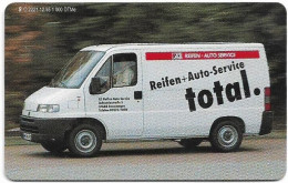 Germany - A3 - Reifen + Auto Service Total - O 2221 - 12.1995, 6DM, 1.000ex, Used - O-Series : Customers Sets