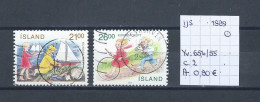 (TJ) IJsland 1989 - YT 654/55 (gest.:obl./used) - Gebraucht