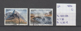 (TJ) IJsland 1989 - YT 657/58 (gest./obl./used) - Usados