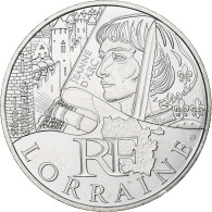 France, 10 Euro, Lorraine, 2012, Paris, SPL, Argent, KM:1888 - France
