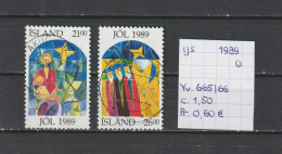 (TJ) IJsland 1989 - YT 665/66 (gest./obl./used) - Oblitérés