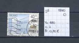 (TJ) IJsland 1990 - YT 680 (gest./obl./used) - Usati