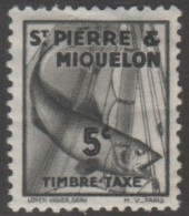 Saint Pierre And Miquelon - #J32 -used - Postage Due