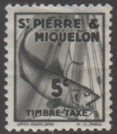 Saint Pierre And Miquelon - #J32 -used - Timbres-taxe