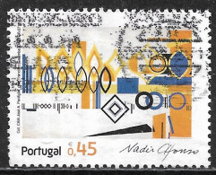 Portugal – 2007 Nadir Afonso 0,45 Used Stamp - Usado