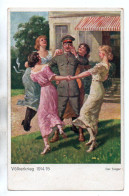 (WW1) 311, Carte Allemande, EMM No 10, Völkerkrieg 1914/15, Dar Sieger - Guerre 1914-18