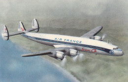 Avion--Air France --SUPER G  CONSTELLATION ........ - 1946-....: Ere Moderne