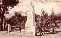 CPA - 12 - L'Aveyron Illustré - Palmas - Monument Aux Morts - Animée - Autres & Non Classés
