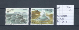 (TJ) IJsland 1991 - YT 697/98 (gest./obl./used) - Oblitérés