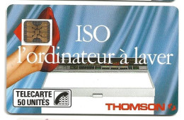 Telecarte F46b Iso Thomson 50 Unités Luxe SC4on - 1988