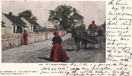 Saint Louis - In A Negro Village - Nègre Négritude Attelage - états Unis United States - St Louis – Missouri