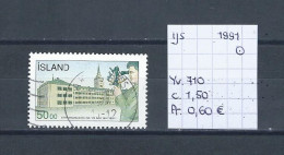 (TJ) IJsland 1991 - YT 710 (gest./obl./used) - Usati