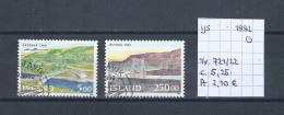 (TJ) IJsland 1992 - YT 721/22 (gest./obl./used) - Usati