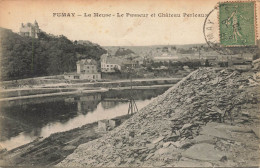 Fumay * Le Passeur Et Château Perleaux , La Meuse * Carrière Ardoisière Mine ? - Fumay