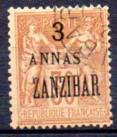 Zanzibar: Yvert N° 25° - Usati