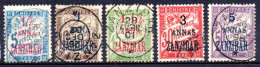 Zanzibar: Yvert N° Taxe 1/5° - Used Stamps