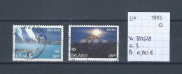 (TJ) IJsland 1993 - YT 737/38 (gest./obl./used) - Usados