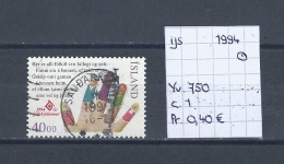 (TJ) IJsland 1994 - YT 750 (gest./obl./used) - Gebraucht