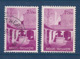 Belgique - YT N° 949 - Neuf Avec Charnière Et Oblitéré - 1954 - Ungebraucht