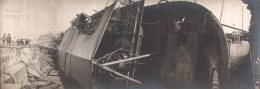 Marseille - Photo Ancienne - échouement Du Bateau Paquebot DUMBEA Dans La Forme Fosse N°1 - 1920 - Bateau - Joliette, Havenzone