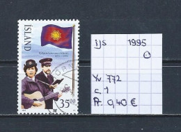 (TJ) IJsland 1995 - YT 772 (gest./obl./used) - Used Stamps
