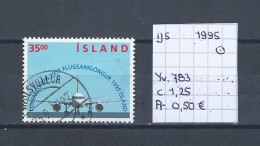 (TJ) IJsland 1995 - YT 783 (gest./obl./used) - Usados