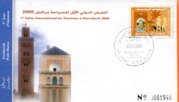 Maroc; FDC 2008; TP N° 1473 " 1er Salon International Du Tourisme à Marrakech "Morocco;Marruecos - Morocco (1956-...)