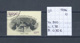 (TJ) IJsland 1996 - YT 810 (gest./obl./used) - Usados