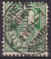 Ziffer 65B, 5 Rp.grün  GENEVE RUE DU STAND  (Rasierklingenstempel)      1901 - Oblitérés