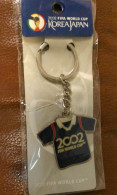 2002 Korea/Japan FIFA World Cup Football JERSEY Metal Keychain Soccer Sporting - Calcio