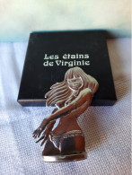 RARE Etain De Virginie JAAP N° 16 Sur 50 + Petit EL Numéroté Et Signé BD Montalivet 2009 - Figuren - Metall