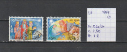 (TJ) IJsland 1997 - YT 833/34 (gest./obl./used) - Gebraucht