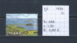 (TJ) IJsland 1999 - YT 866 (gest./obl./used) - Usati