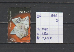 (TJ) IJsland 1999 - YT 870 (gest./obl./used) - Usados