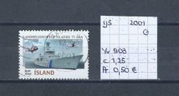 (TJ) IJsland 2001 - YT 908 (gest./obl./used) - Oblitérés