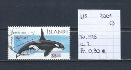 (TJ) IJsland 2001 - YT 916 (gest./obl./used) - Usati