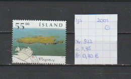 (TJ) IJsland 2001 - YT 922 (gest./obl./used) - Usati
